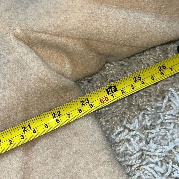 Gorgeous Vintage 70s 100% Cashmere Coat Union Made in USA  Large - Picture 9 of 16